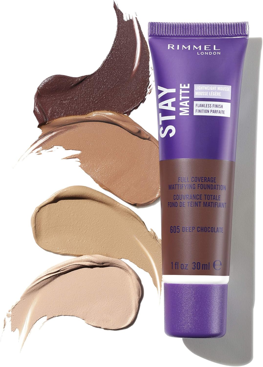 Rimmel Stay Matte Full Coverage Foundation - Deep MochaRimmel3614223693689FoundationFoundation