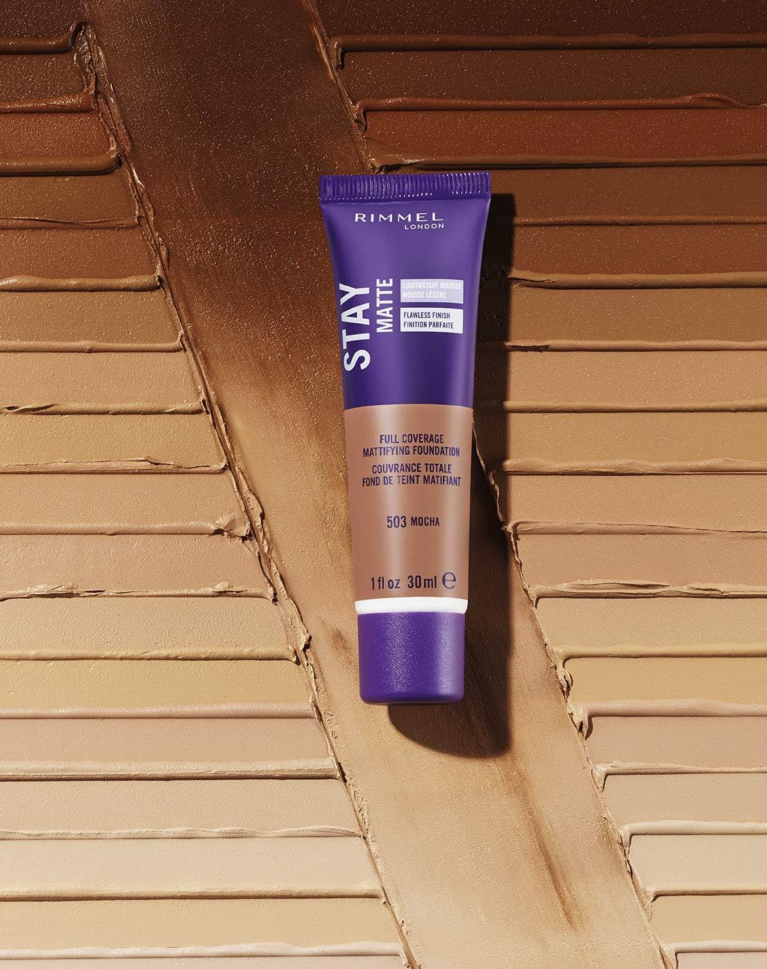 Rimmel Stay Matte Full Coverage Foundation - Deep MochaRimmel3614223693689FoundationFoundation