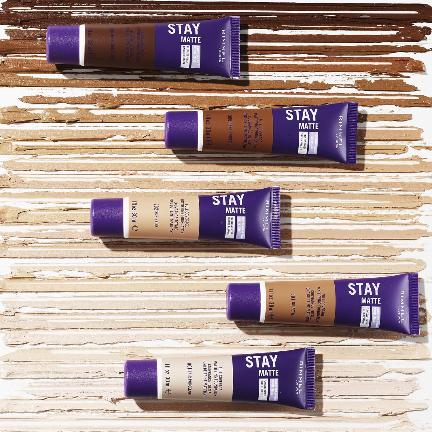 Rimmel Stay Matte Full Coverage Foundation - Deep MochaRimmel3614223693689FoundationFoundation