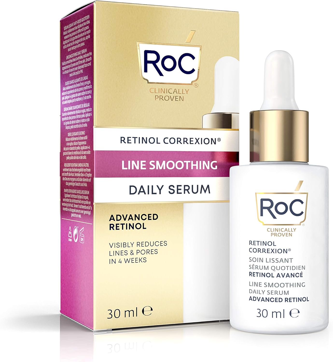 RoC Retinol Correxion Line Smoothing Care Daily Serum Advanced Retinol - 30 mlRoC1210000800244Daily SerumDaily Serum