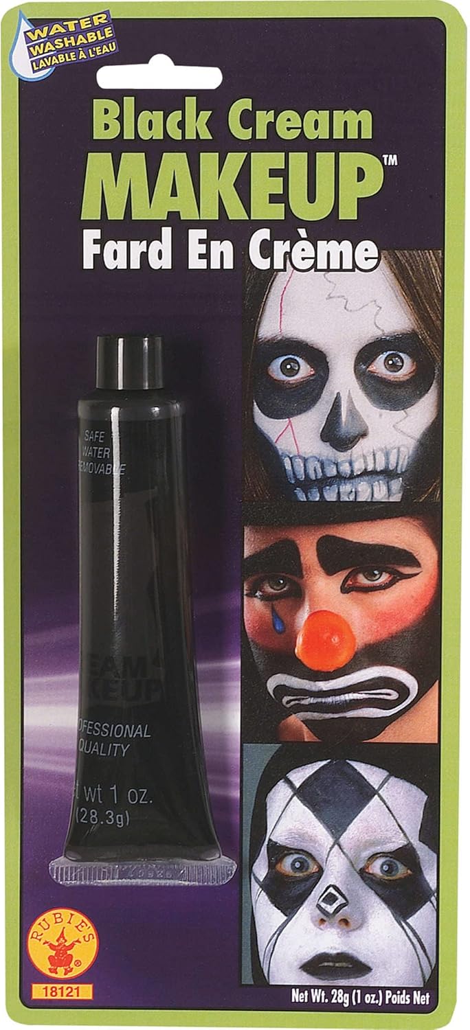 Rubie's Black Cream Makeup - 28 gRubie's082686181211Fun costumes MakeupFun costumes Makeup