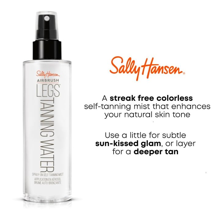 Sally Hansen Airbrush Legs, Tanning Water - 200 mlSally Hansen074170462715Body Self - TannersBody Self - Tanners