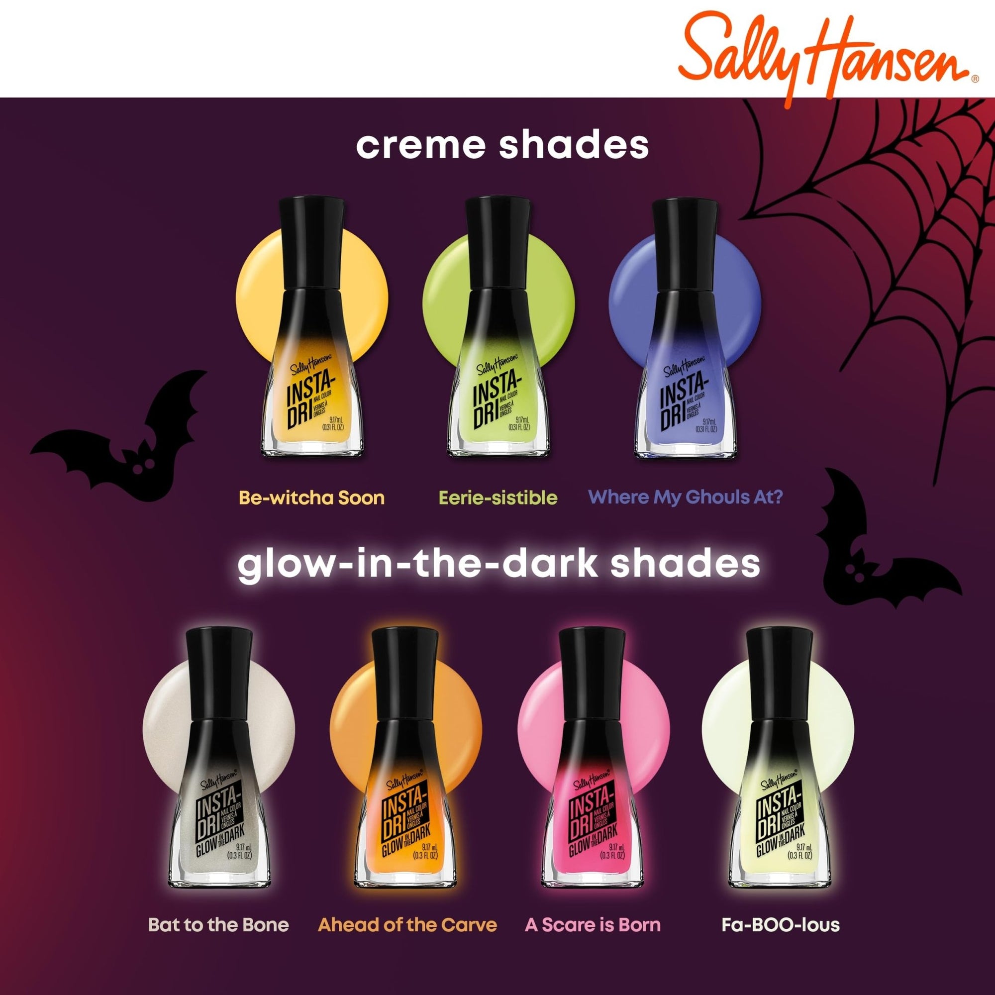 Sally Hansen Insta - Dri Nail Color - Halloween CollectionSally Hansen3616304545283Nail PolishNail Polish