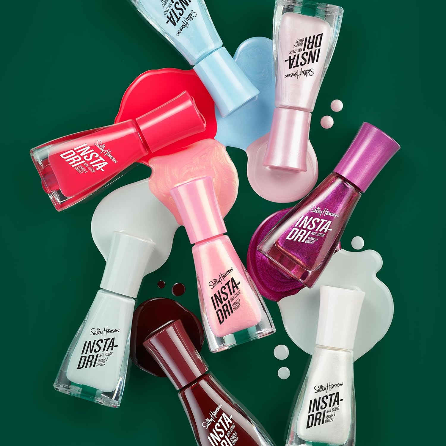 Sally Hansen Insta - Dri Nail Enamel, Prismatic Shine - 0.33 Fl OzSally HansenB08WWQ193KNail PolishNail Polish