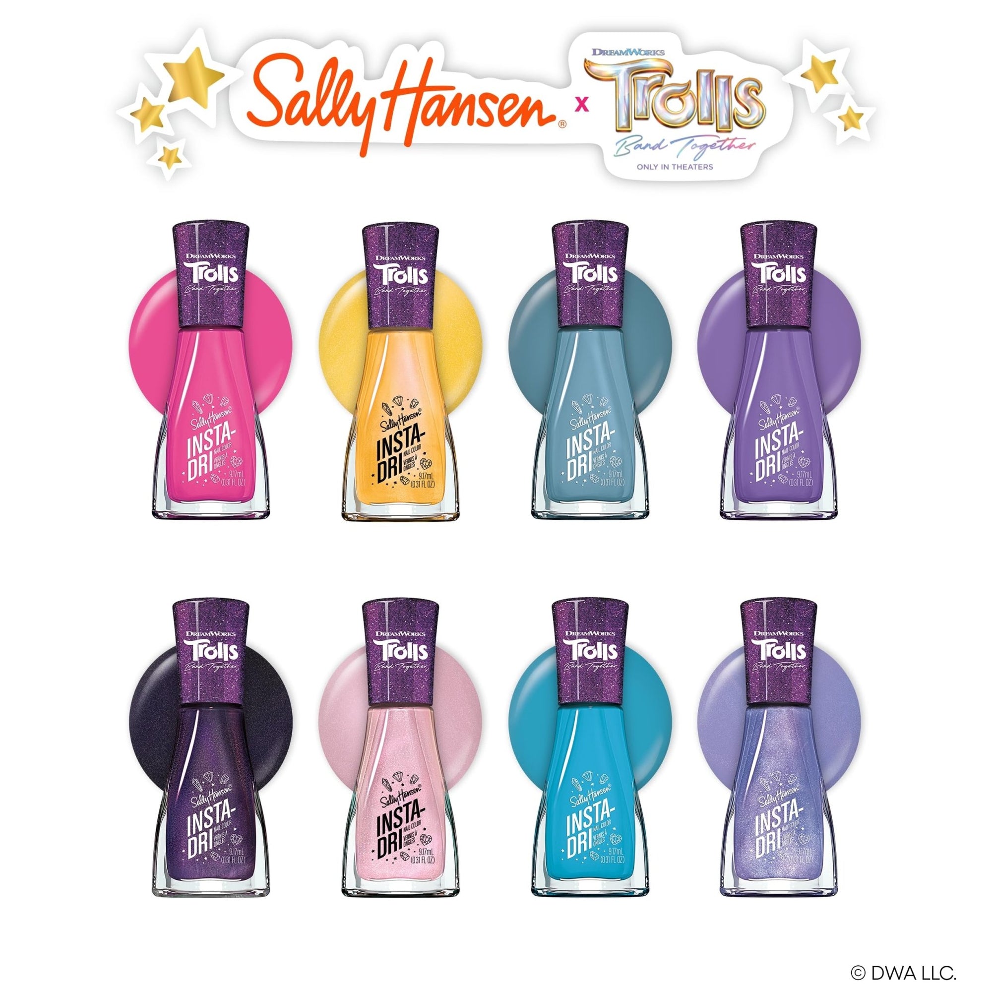 Sally Hansen Insta - Dri Nail Polish - Trolls Collection, 9.17 mlSally Hansen3616305157270Nail PolishNail Polish