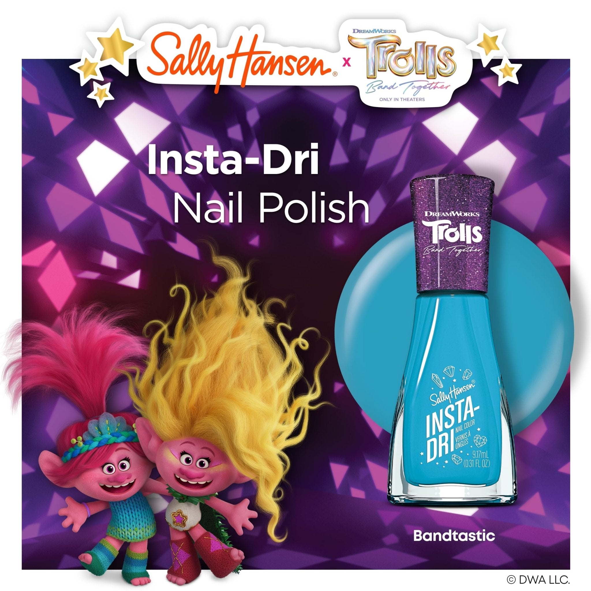 Sally Hansen Insta - Dri Nail Polish - Trolls Collection, 9.17 mlSally Hansen3616305157270Nail PolishNail Polish
