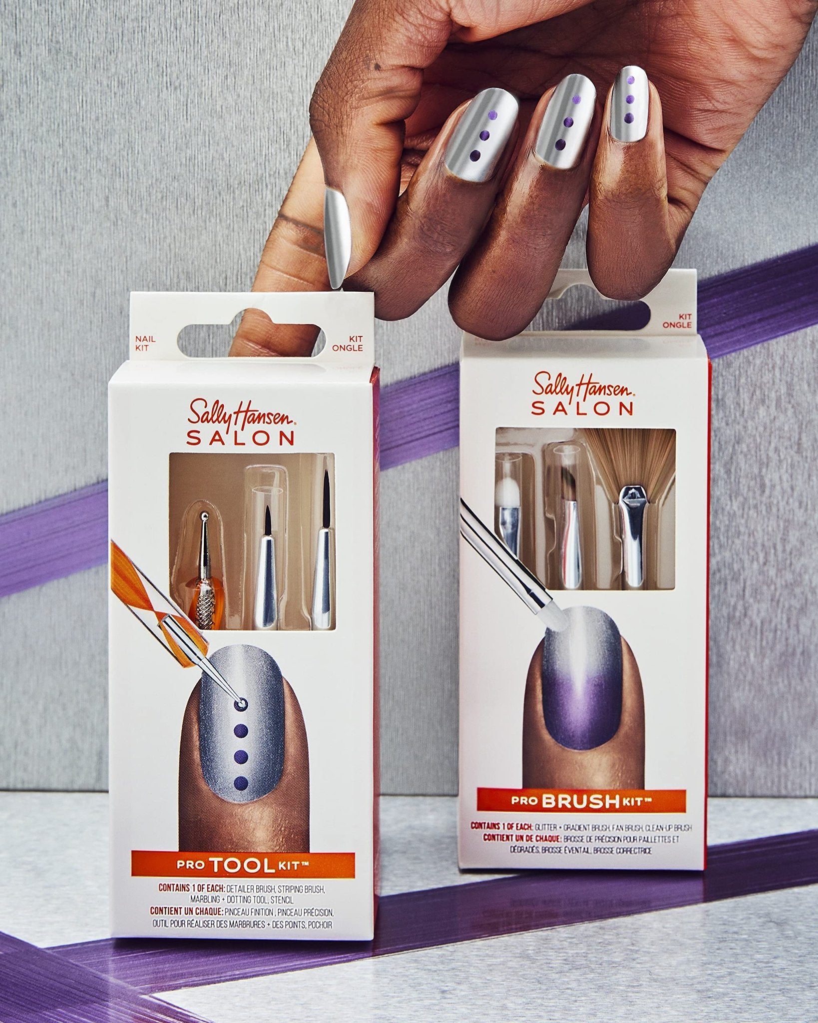 Sally Hansen Nail Salon Pro Kit, Nail Art Brush Kit, Nail Tools KitSally Hansen3616302748693Nail ToolsNail Tools