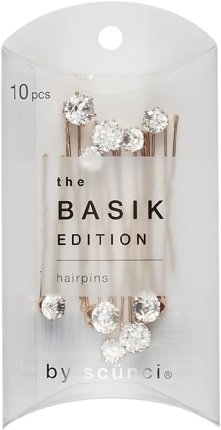 Scunci The Basik Edition Hairpins, 10 PcsScunci043194706907Hair PinsHair Pins