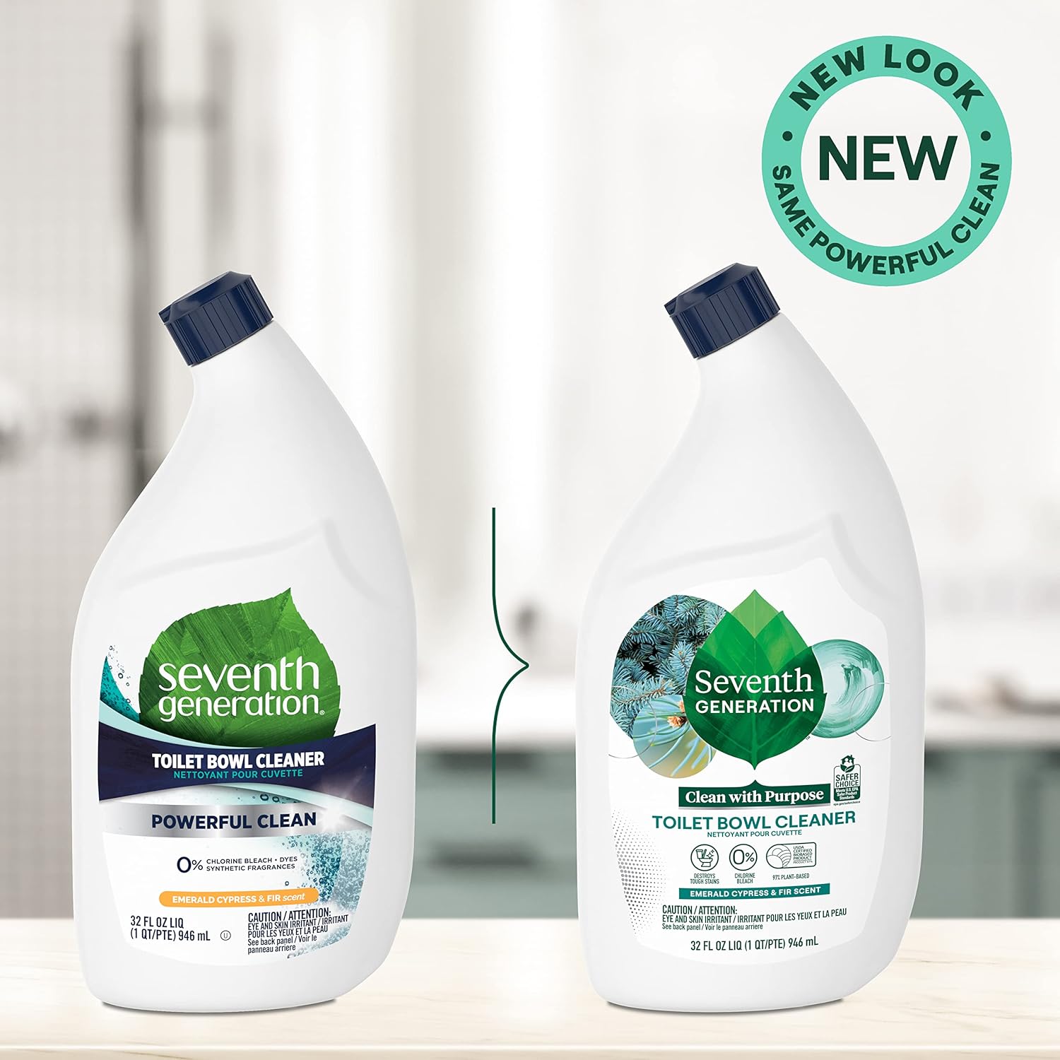 Seventh Generation Toilet Bowl Cleaner - Emerald Cypress And Fir , 946 mlSeventh Generation732913227044Toilet Bowl CleanersToilet Bowl Cleaners