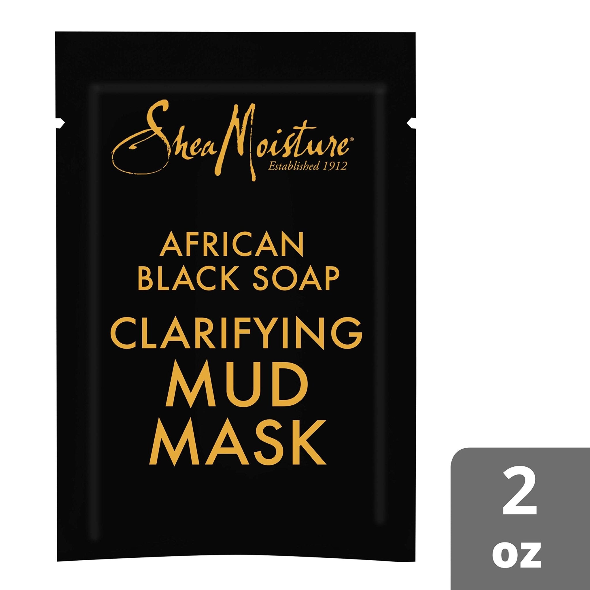 Shea Moisture African Black Soap Clarifying Mud Mask - 14 gShea Moisture764302270720Face PacksFace Packs