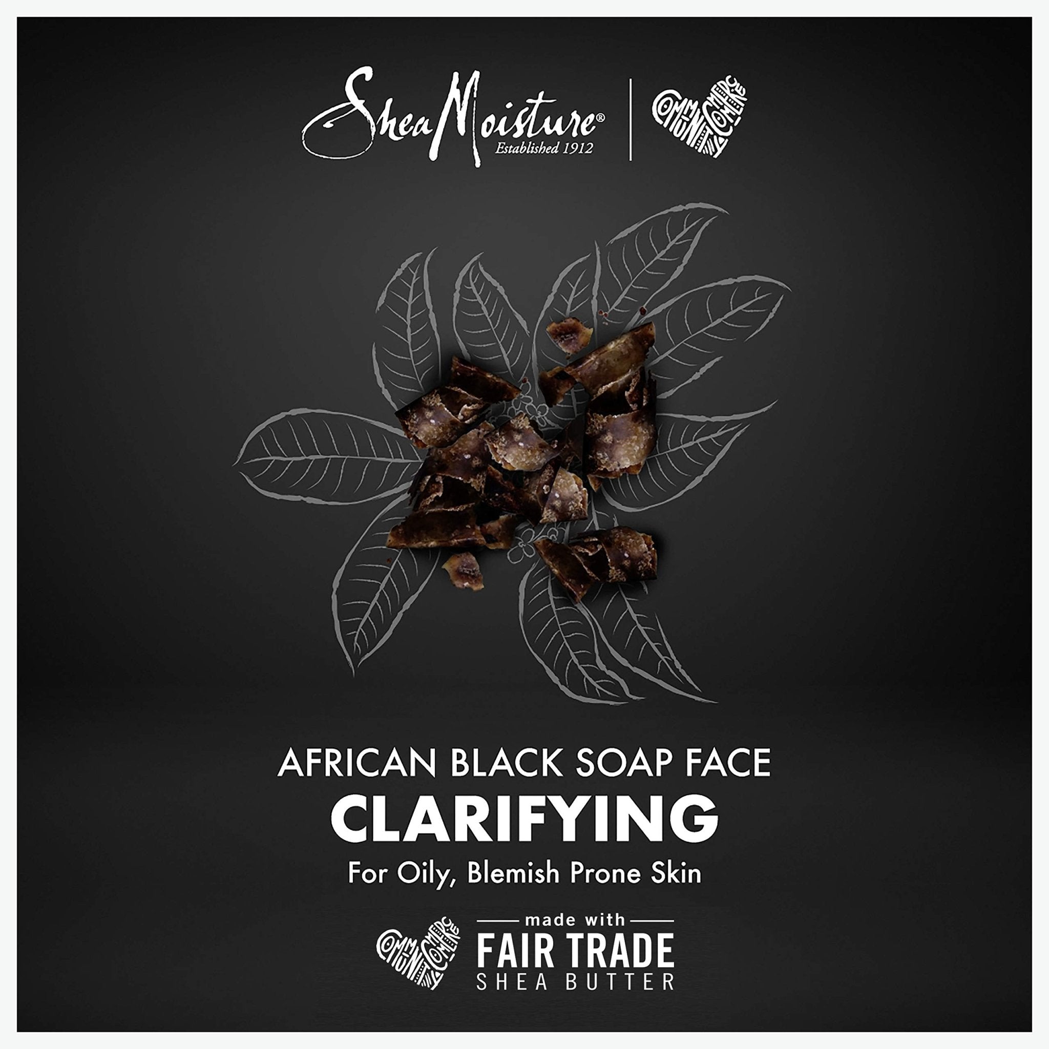 Shea Moisture African Black Soap Clarifying Mud Mask - 14 gShea Moisture764302270720Face PacksFace Packs