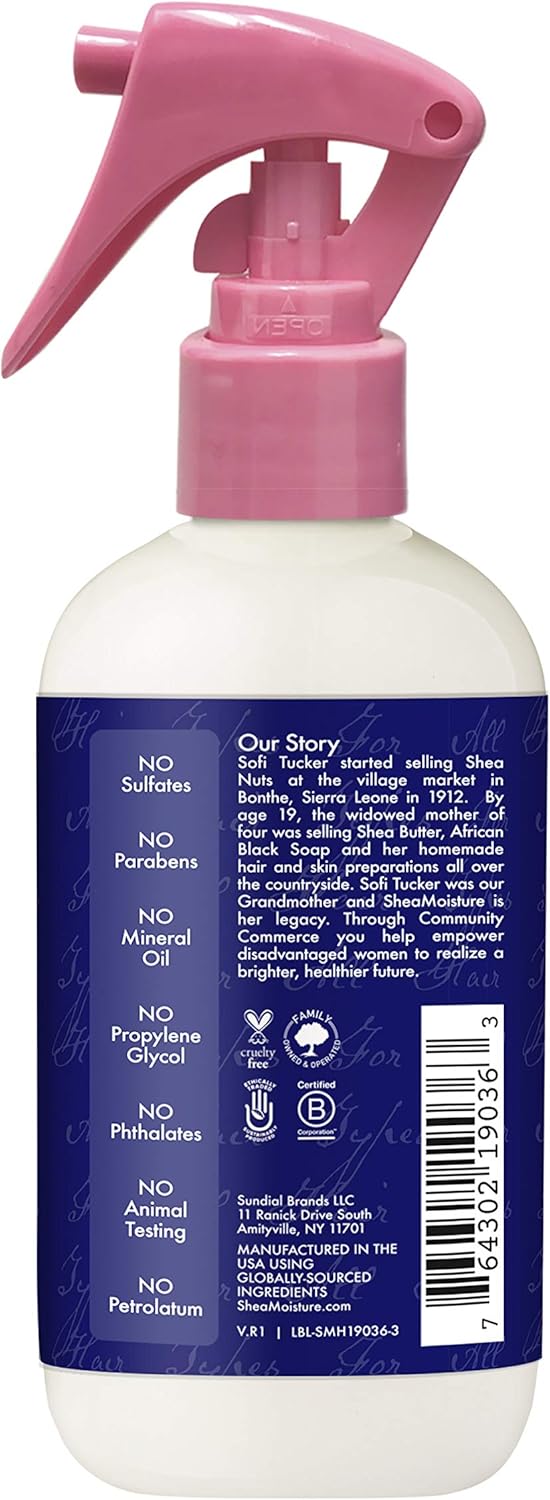 Shea Moisture Silicone Free Miracle Styler Leave - In Treatment - Travel Size 101 mlShea Moisture764302190363Detangler SprayDetangler Spray