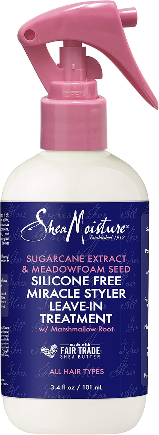 Shea Moisture Silicone Free Miracle Styler Leave - In Treatment - Travel Size 101 mlShea Moisture764302190363Detangler SprayDetangler Spray