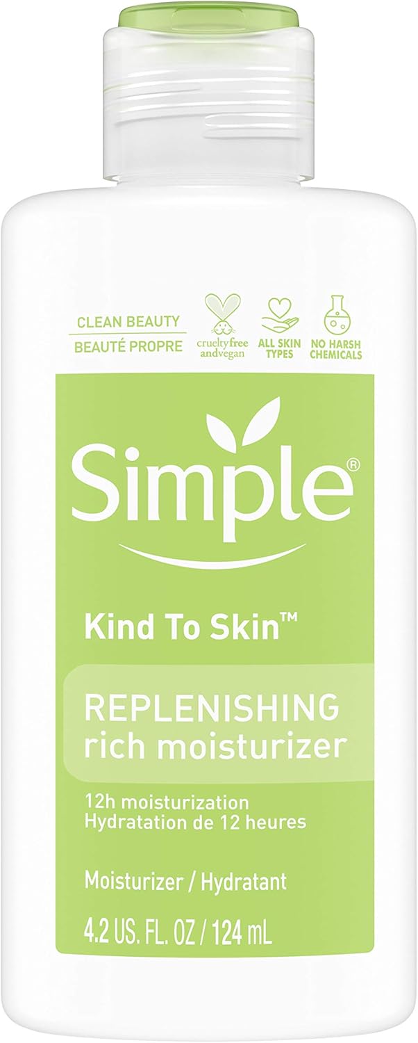 Simple Kind to Skin Replenishing Rich 12 - Hour Face Moisturizer - 124 mlSimple087300700120Face MoisturizersFace Moisturizers