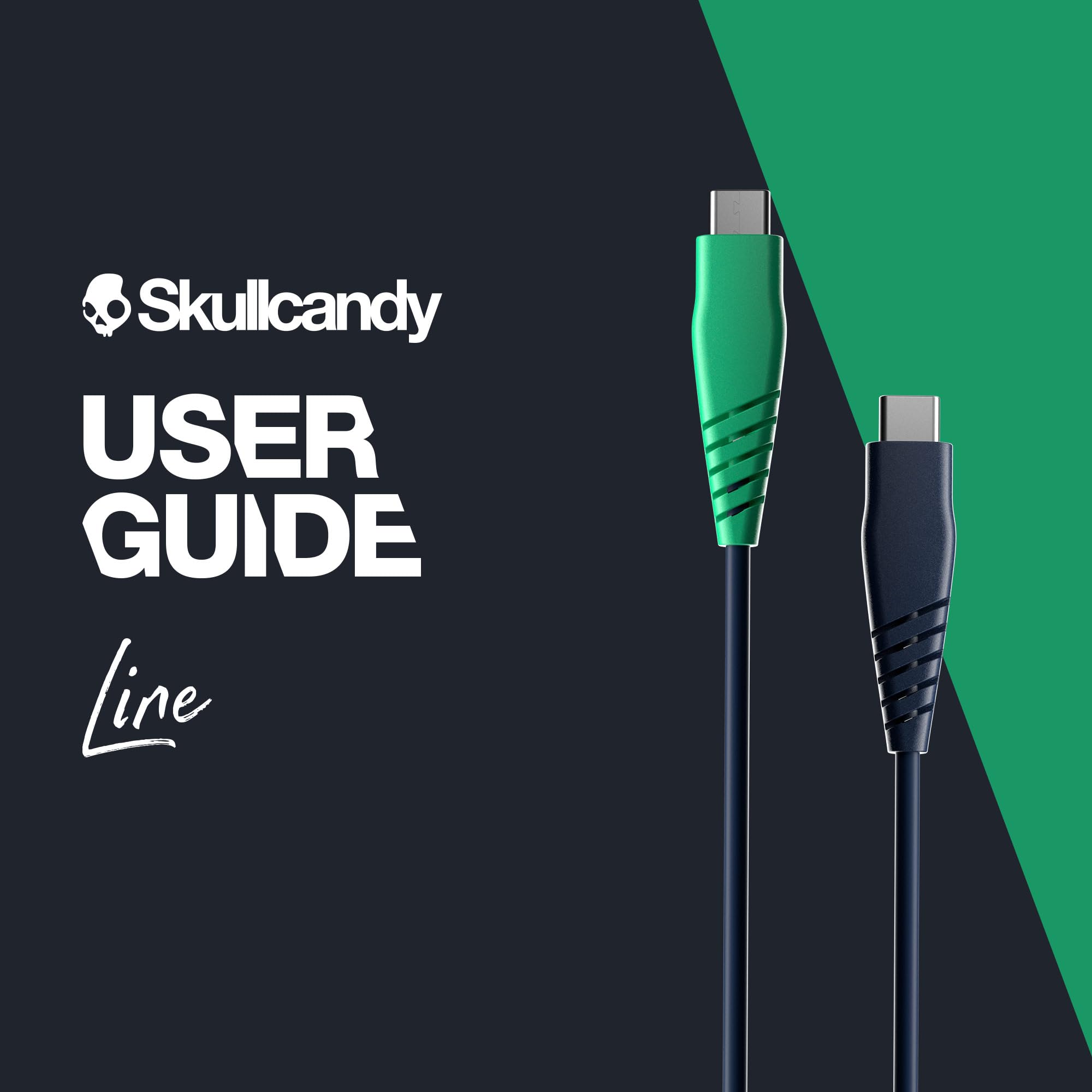 Skullcandy Line Charger Cable, Fast Charging - 4 ftSkullcandy878615095793USB CablesUSB Cables