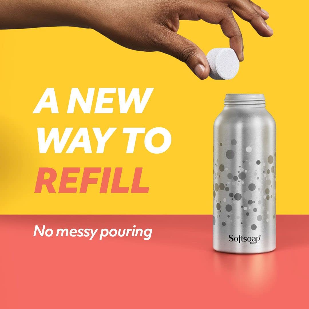 Softsoap Foaming Tablet Starter Kit, Foaming Hand Soap - Sparkling Lavender Starter Kit with Pump and 2 TabsSoftsoap035000987228Hand WashHand Wash