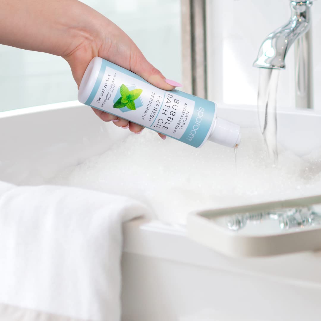 SpaRoom All Natural Hydrating and Nourishing Aromatherapy Foaming Bubble Bath Oil - 236 mlSpaRoom850041944081Bubble Bath OilBubble Bath Oil