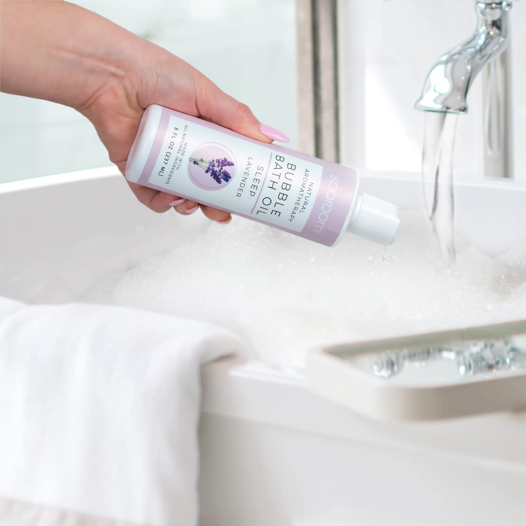 SpaRoom All Natural Hydrating and Nourishing Aromatherapy Foaming Bubble Bath Oil - 236 mlSpaRoom850041944081Bubble Bath OilBubble Bath Oil