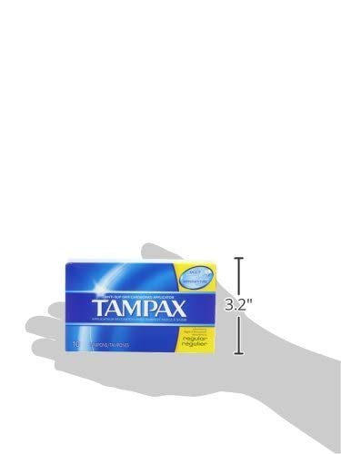 Tampax Regular Tampons with Flushable Biodegradable Cardboard Applicator - 10 ctTampax073010214095TamponsTampons