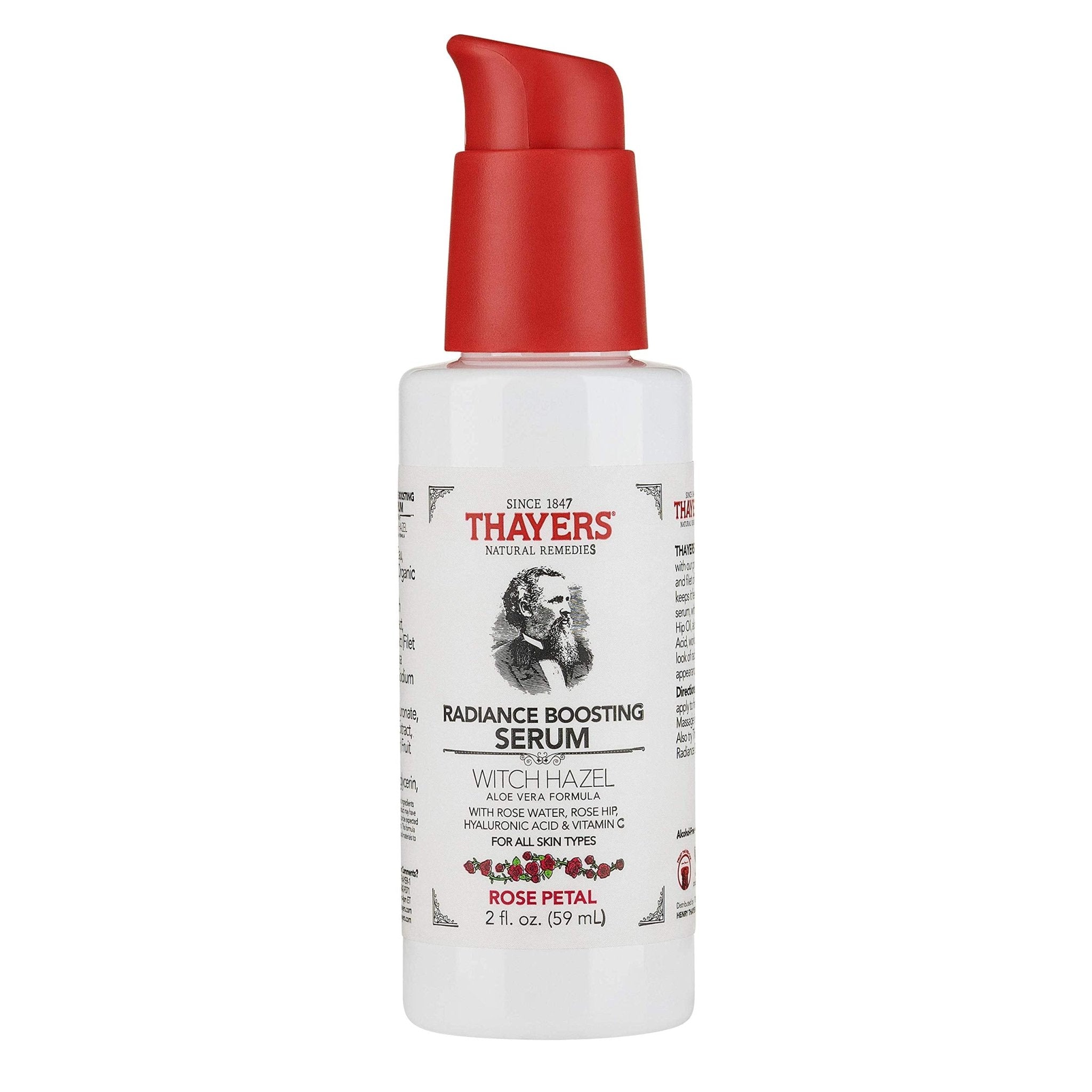 THAYERS Radiance Boosting Serum Witch Hazel - Rose Petal, 59 mlTHAYERS041507073036Face SerumFace Serum