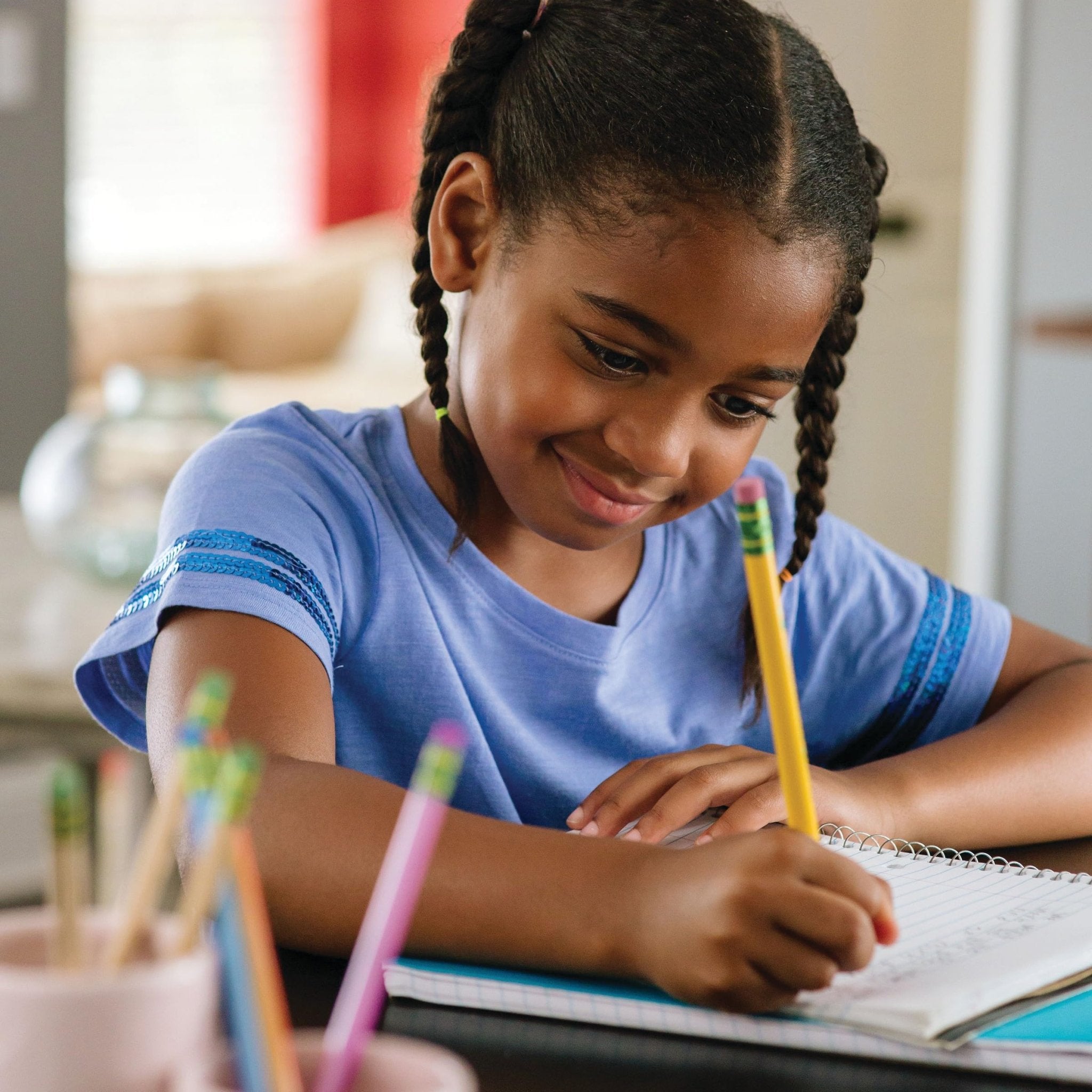 TICONDEROGA My First Pencils, Rounded Wood - Cased 2 HB Soft, Pre - Sharpened with Eraser, Yellow, 2 - PackTICONDEROGA300715237945Wooden PencilsWooden Pencils