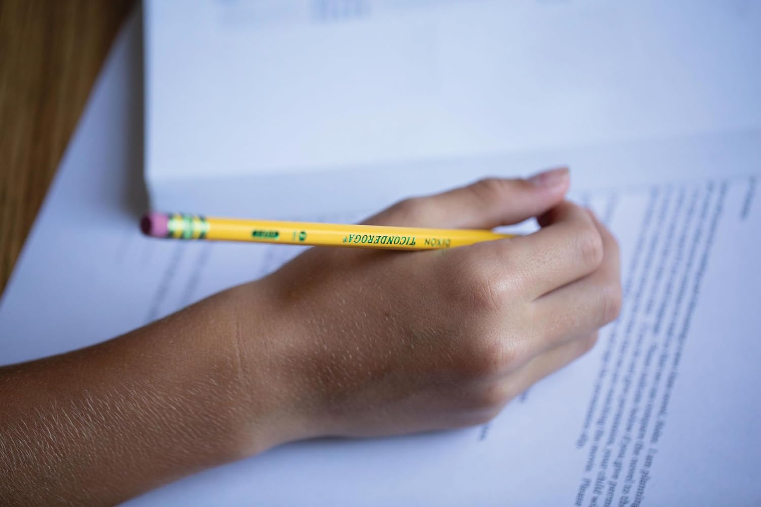 Ticonderoga Wood - Cased Pencils, Pre - Sharpened, 2 HB Soft, Yellow, 10 CountTICONDEROGA696721072992Wooden PencilsWooden Pencils