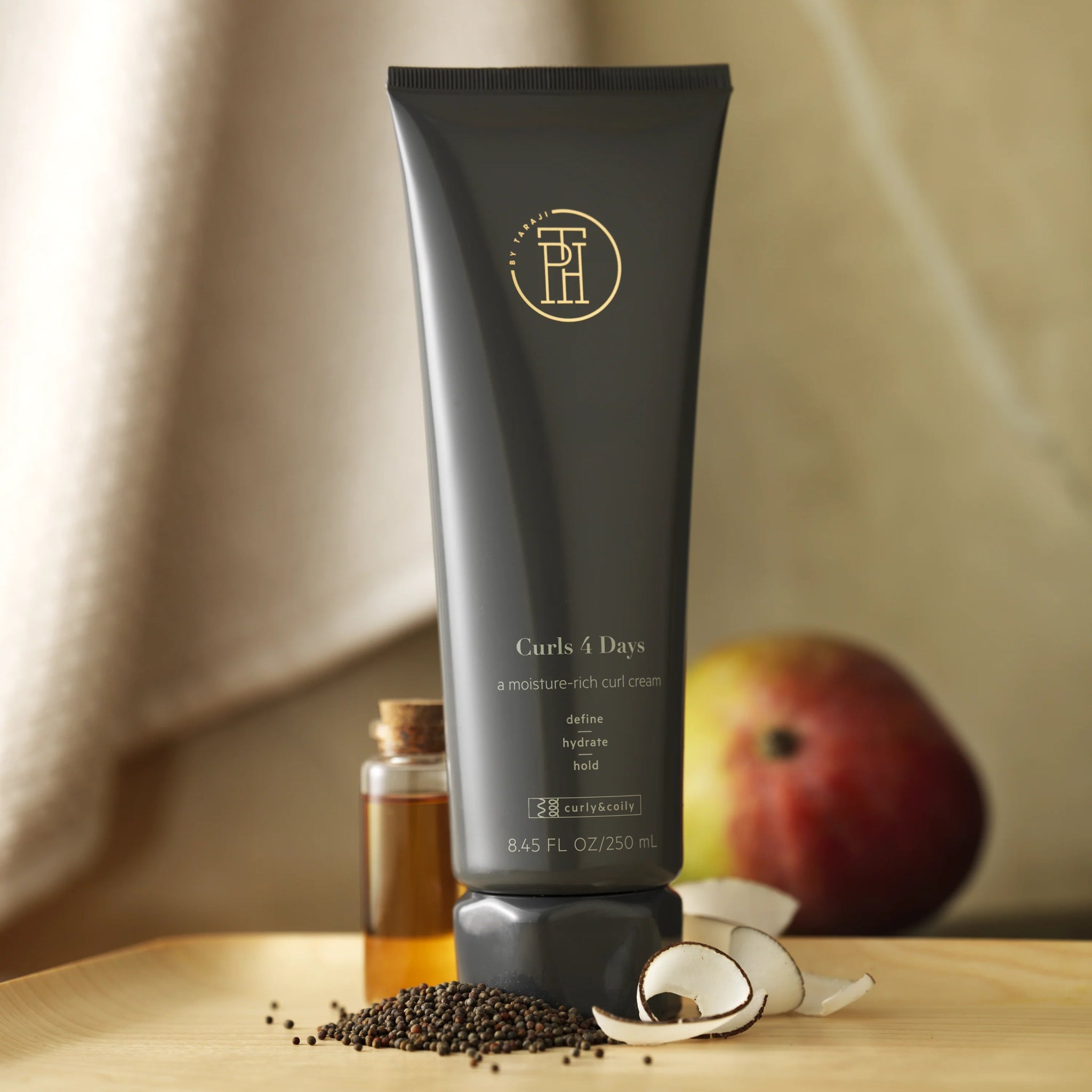 TPH by Taraji - Curls 4 Days, Moisture Rich Curl Cream to Define, Hydrate & Hold - 250 mlTPH by Taraji840797141636Hair CreamHair Cream