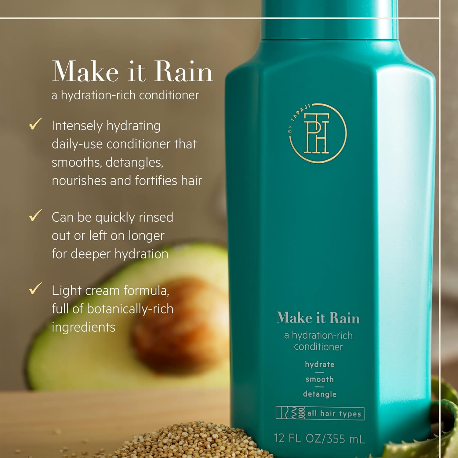 TPH By Taraji Make It Rain Hydrating Conditioner - 355 mlTPH by Taraji689973138714ConditionerConditioner