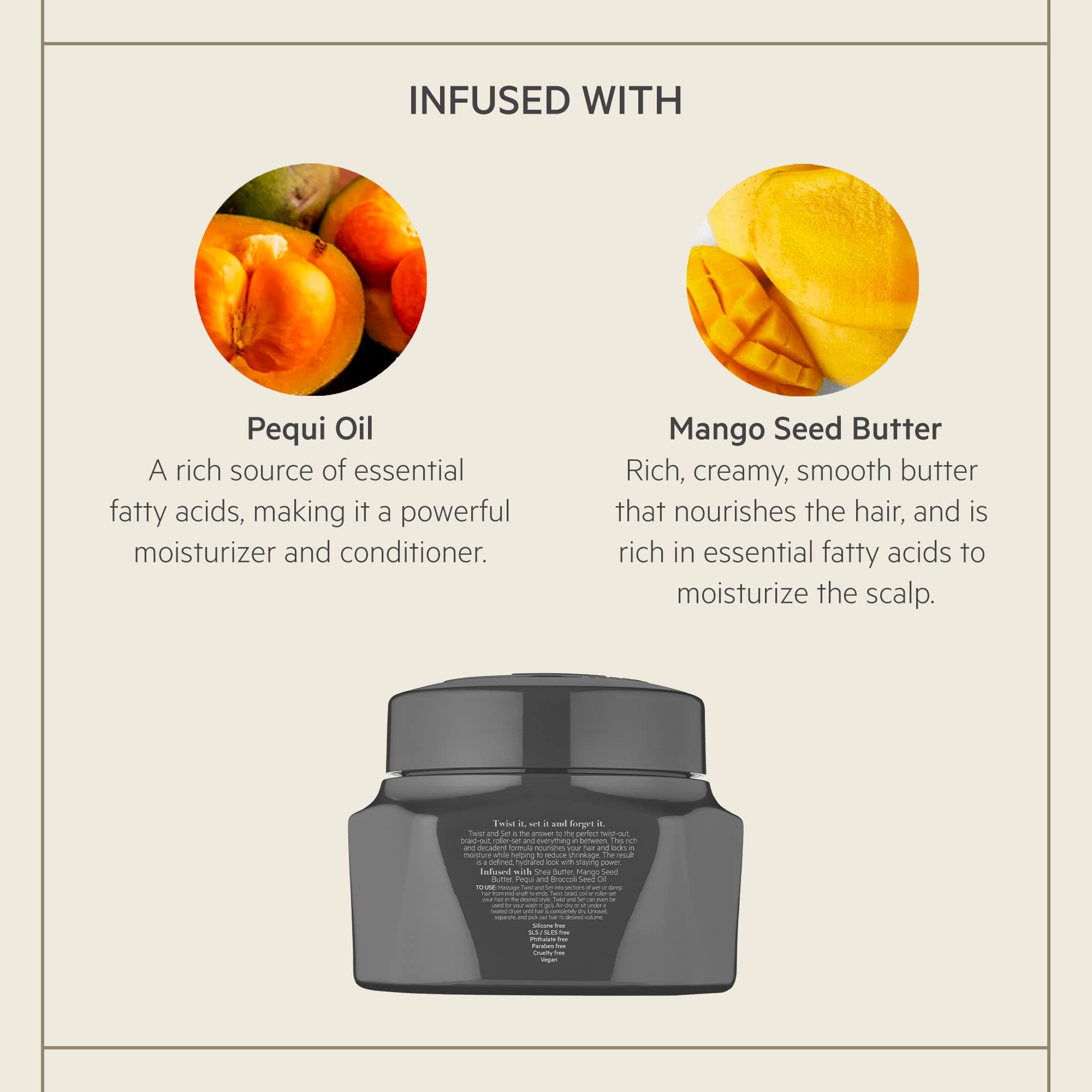 TPH BY TARAJI Twist and Set moisture - rich Twisting Creme & Defining Curl Cream - 237 mlTPH by Taraji840797141650Hair CreamHair Cream