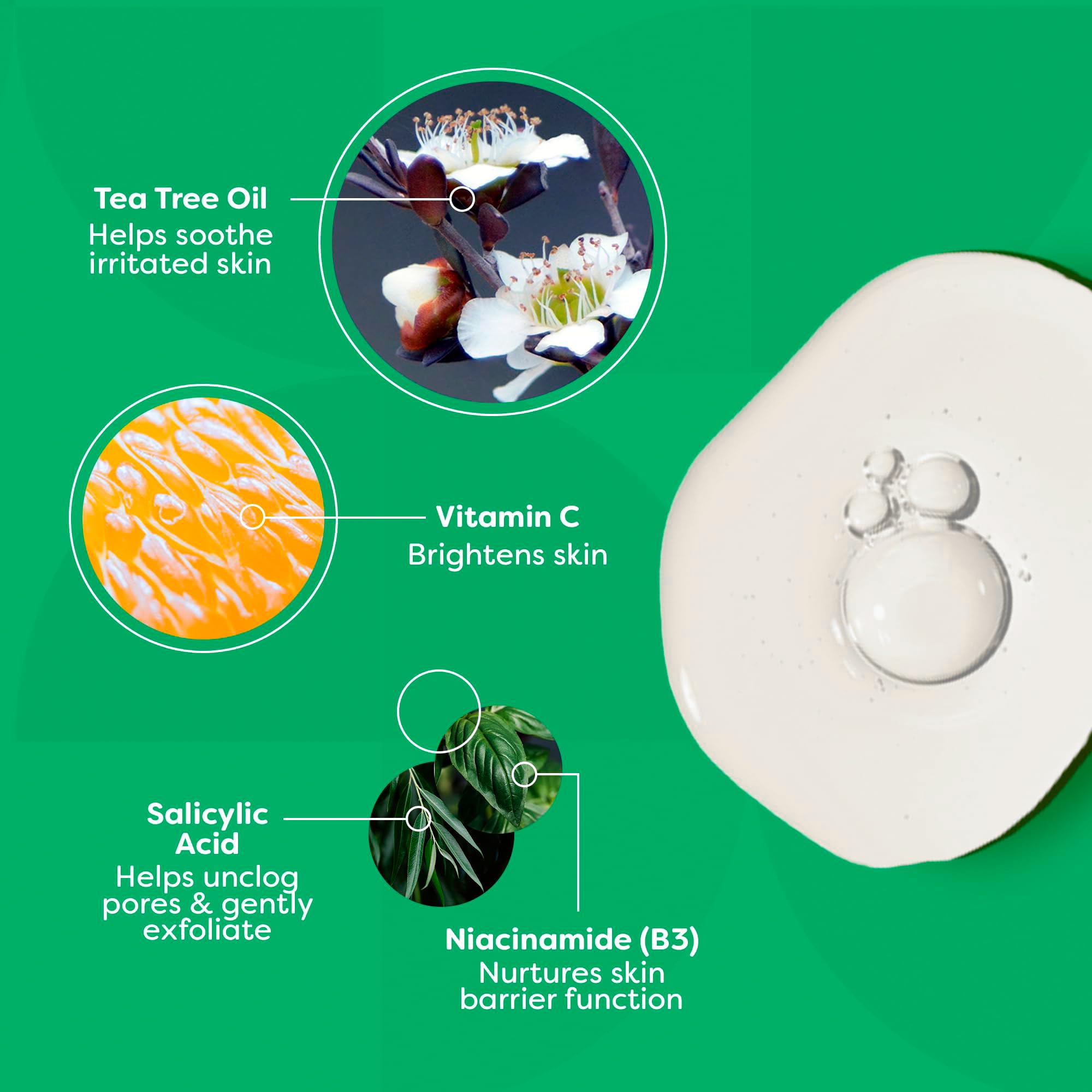 TruSkin Tea Tree Super Serum, Age - Defying formula for acne - prone skin and Blemish - Free, Soft, Radiant, Youthful Skin - 30 mlTruSkin0850001641272Face SerumFace Serum