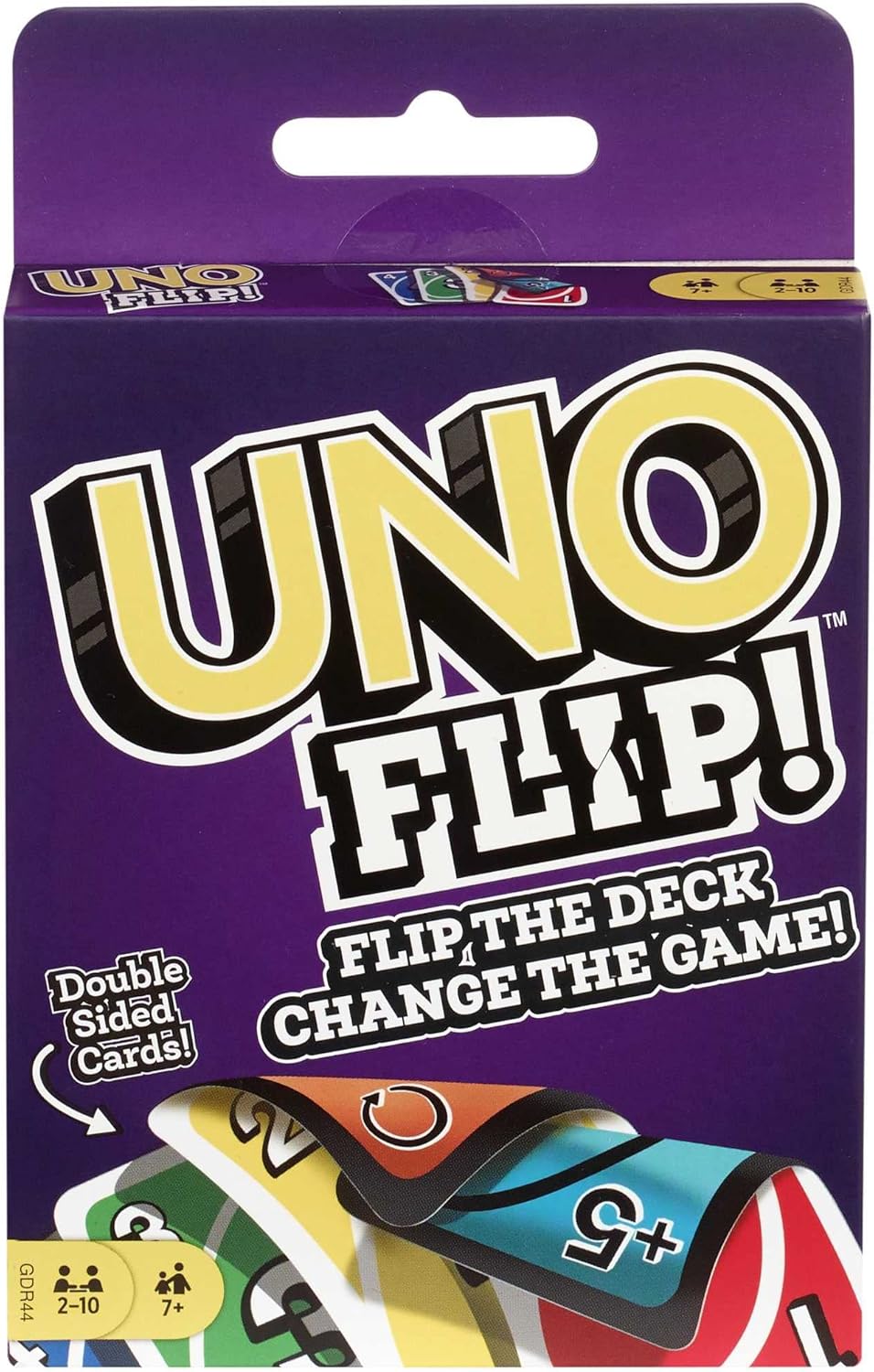 UNO FLIP! Card Game with Double - Sided Card Deck for Families & Game NightsMattel Games887961841121Card GamesCard Games