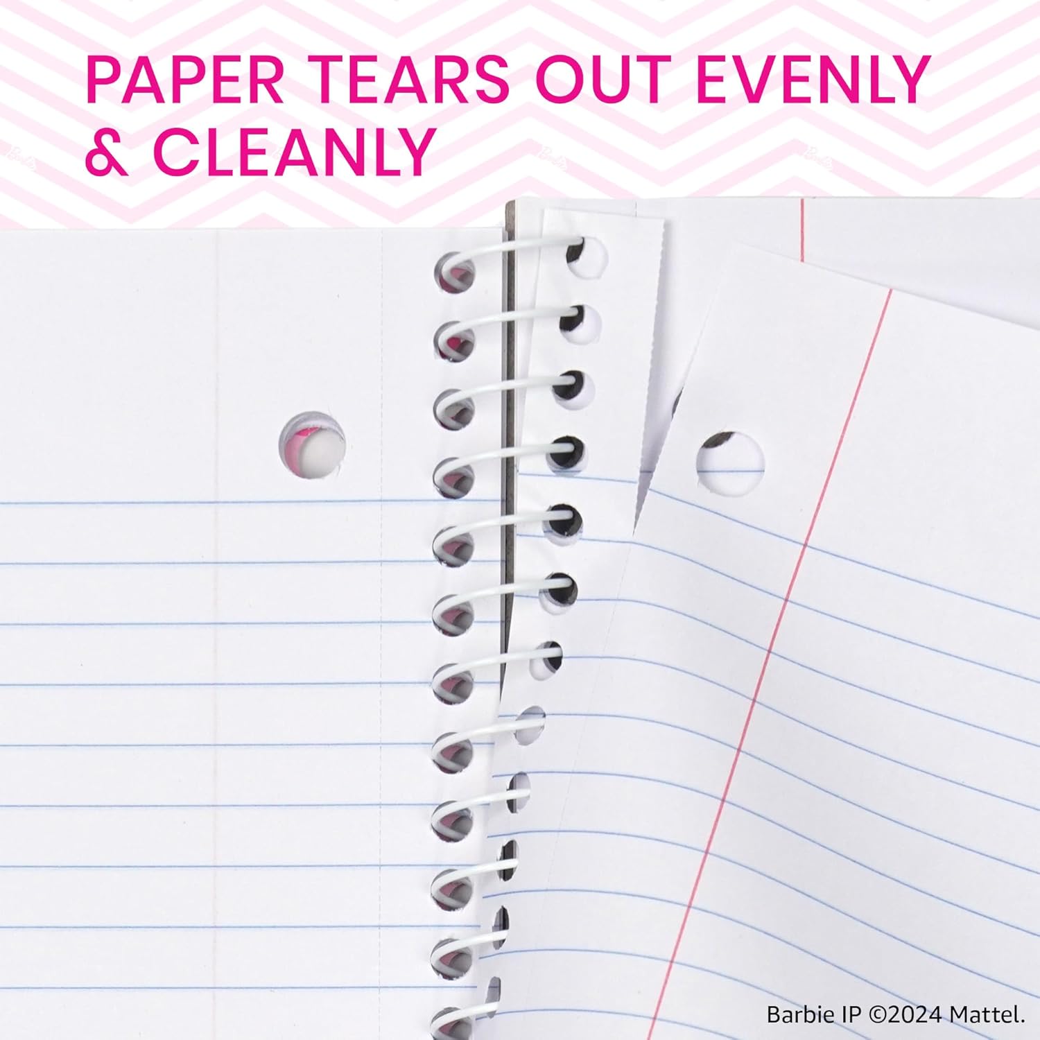 Yoobi College Ruled 8 x 10.5” Spiral Notebook - Pink Lip, 100 pagesYoobi8438051006511Spiral NotebooksSpiral Notebooks