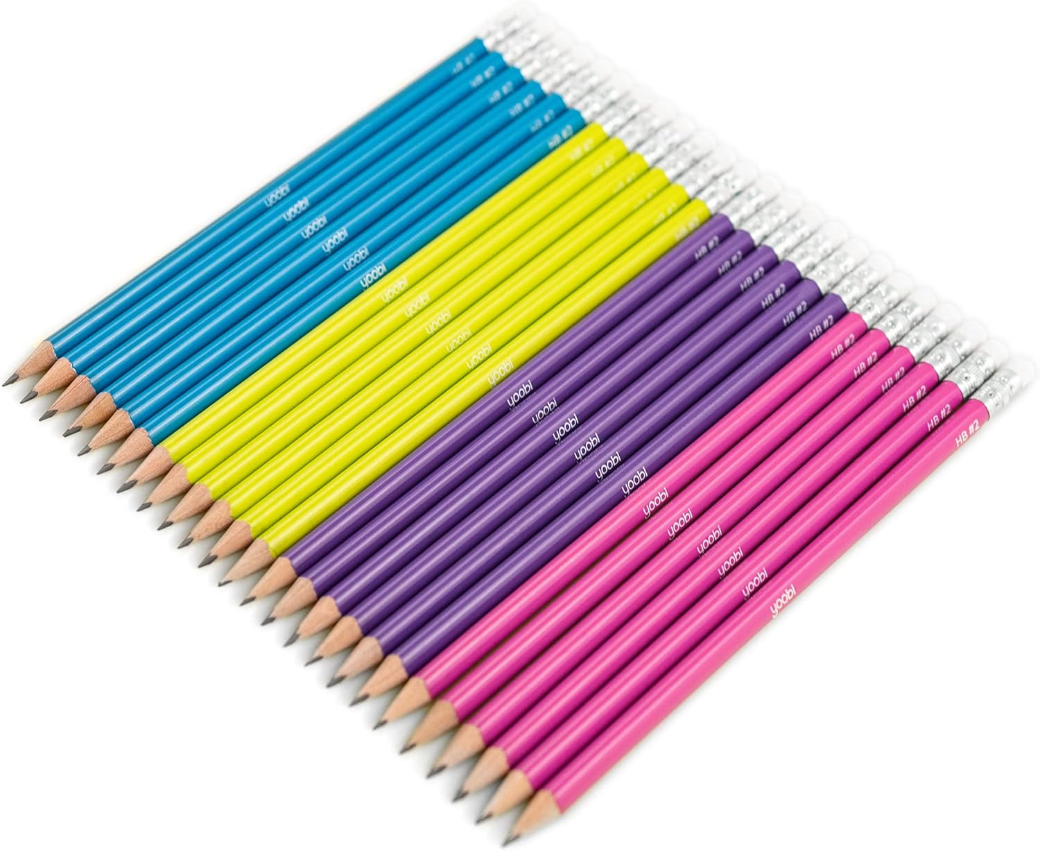 Yoobi No. 2 Colored Pencils - 24 PackYoobi811678021224Color PencilColor Pencil